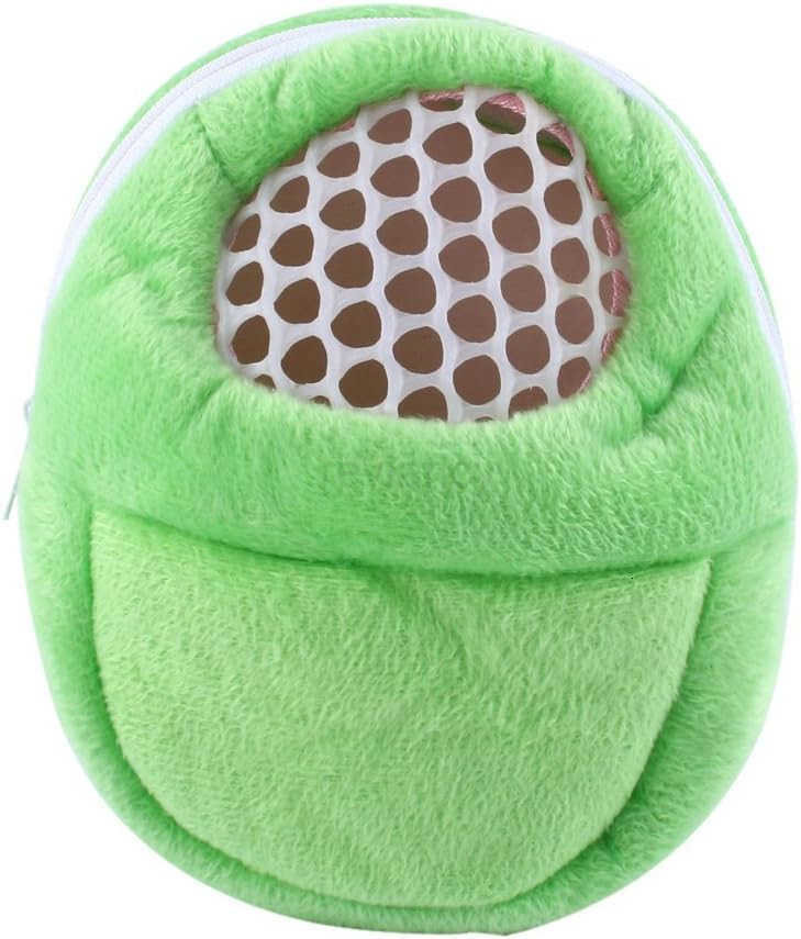 1 PCS Portable White Mesh African Hedgehog Hamster Breathable Pet Dog Carrier Bags Handbags Puppy Cat Travel Backpack S White Mesh GreenW250912