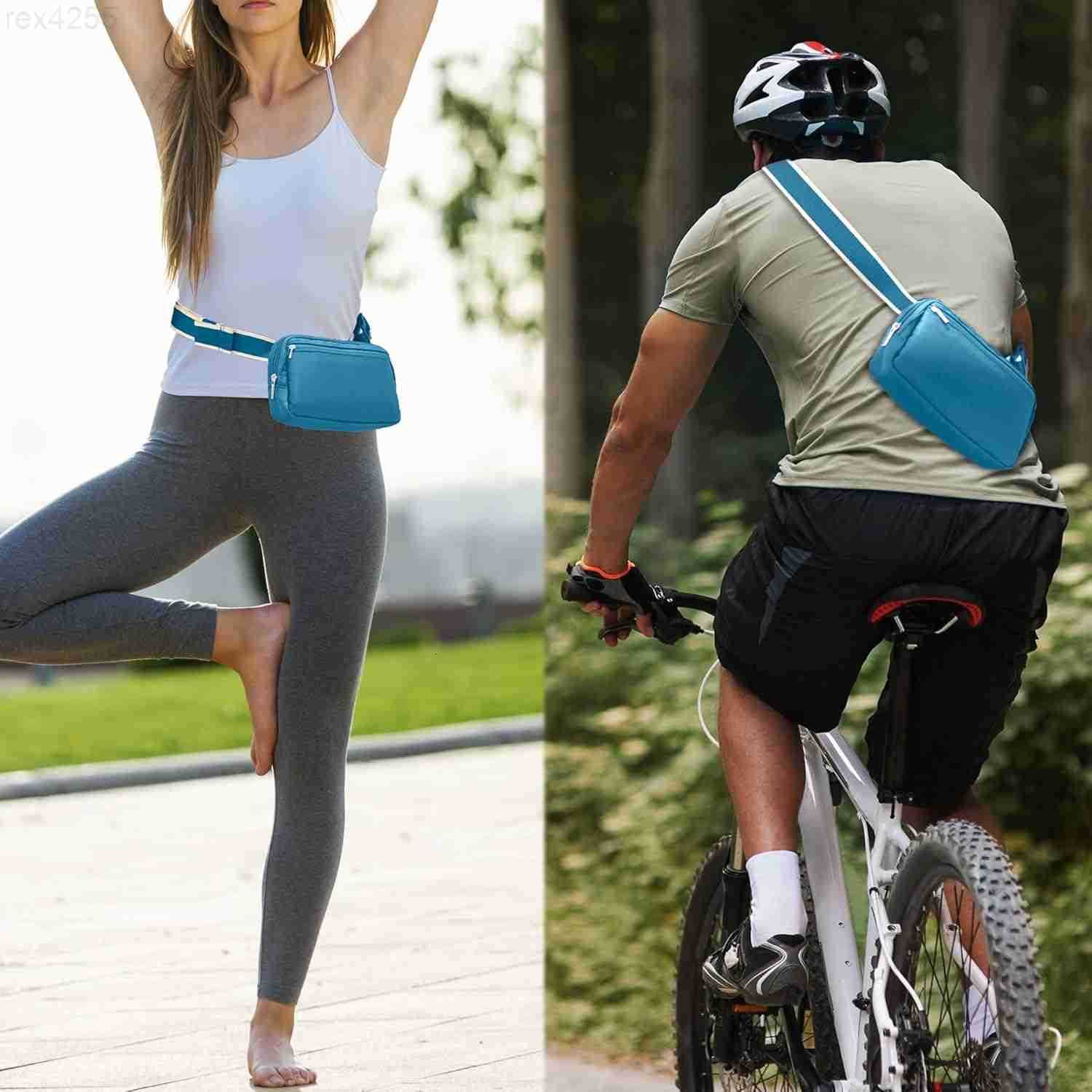 Fanny Pack Belt Bag Small Sling Crossbody Bags for Women Men Trendy Fashion Waist Packs Everywhere Hip Bum Bag Over the Shoulder with Adjustable Strap