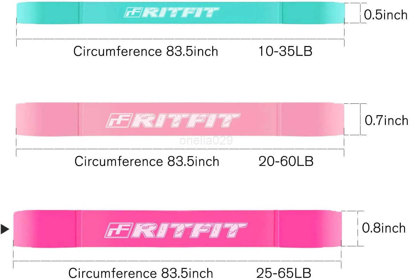 Pull Up Assist Band Premium Resistance Band for Pull Up Assistance Resistance Training Body Stretching Powerlifting Mobility Training W250912