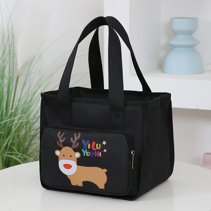 Large Capacity Simple Office Worker Student Versatile Luxury Bag Lunch Box Free Shipping Bag Office Worker Bento Bag Designer Bag Thickened Insulated 