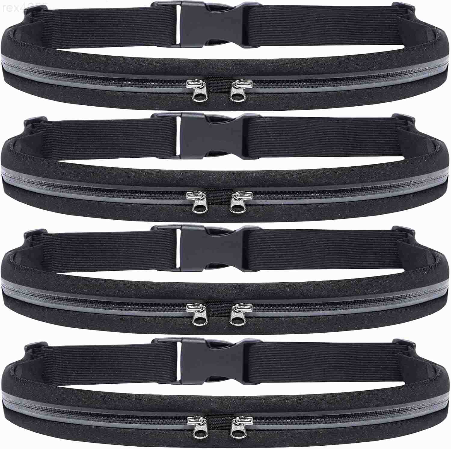 Running Belt Fanny Pack for Men Women Runner Marathon Jogging Waist Pack Sport Workout Exercise Fitness Phone Holder Belt for Men Women Jogger Slim Wa