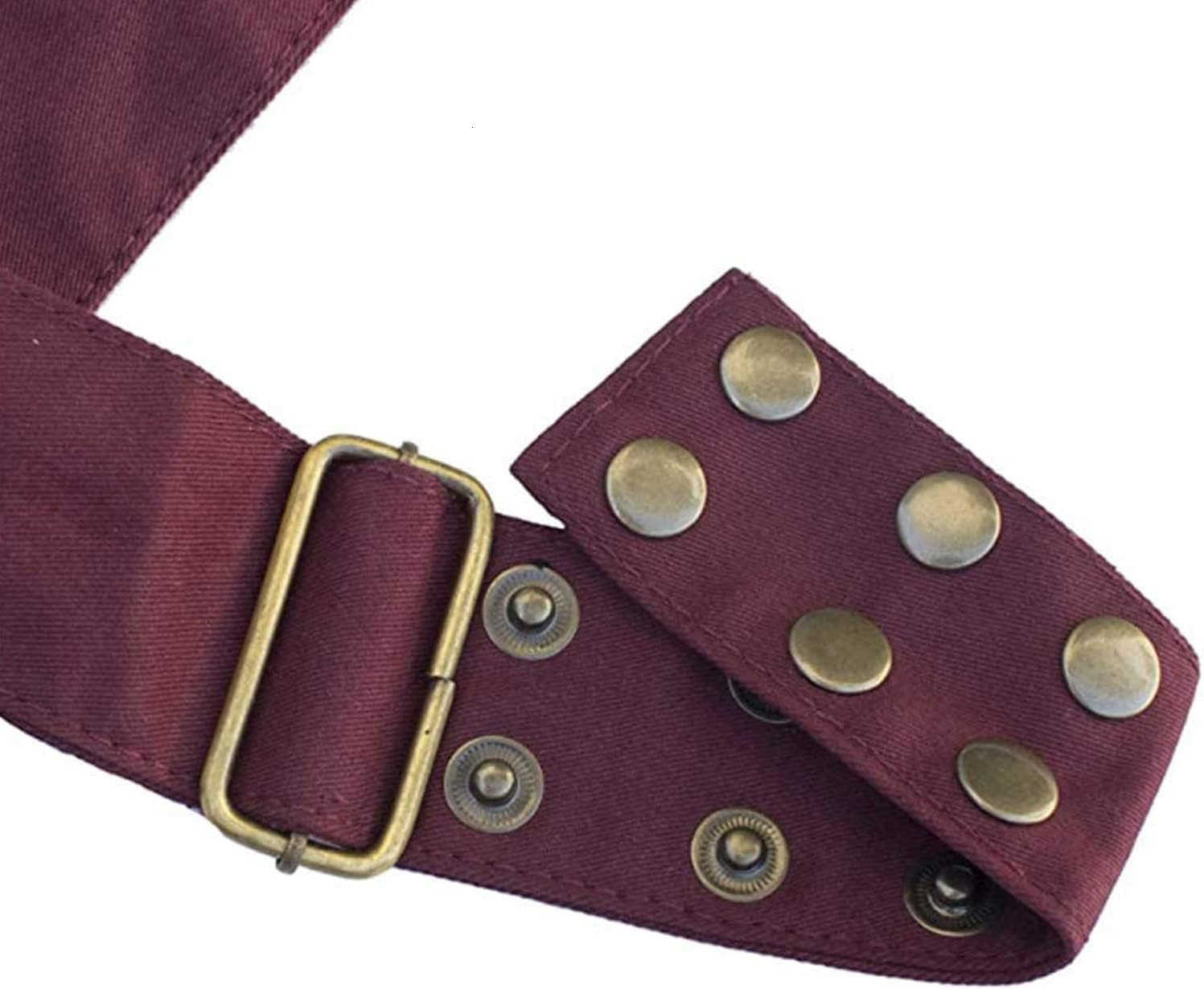 Women Waist Bag Fanny Bag Renaissance Faire Festival Chest Pack with Adjustable Belt Fashion Hip Bum Bag for Running Hiking 00BlackW250912