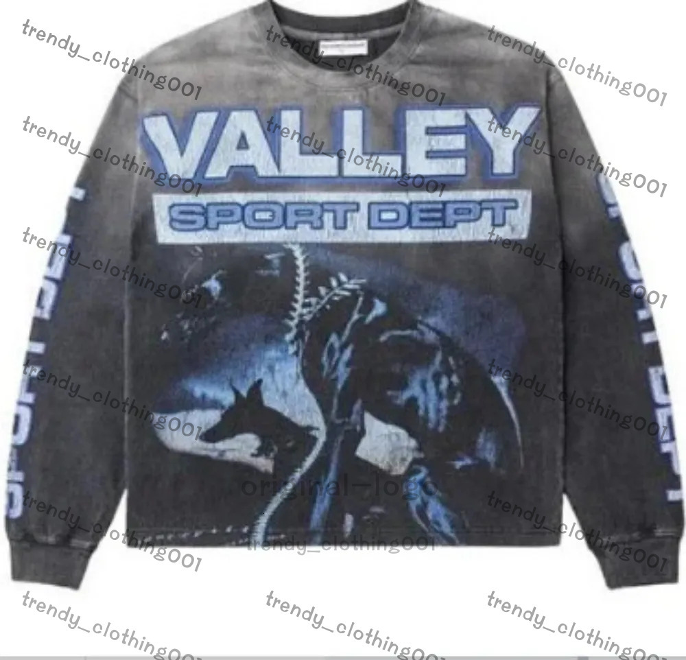 Designer Men's Vale Hoodie Waschen Sie Alt Hoodie Embroidered Fashionable Valley Hoody Cardigan High Quality Sweatshirts Hoodie Sports Pants 05C