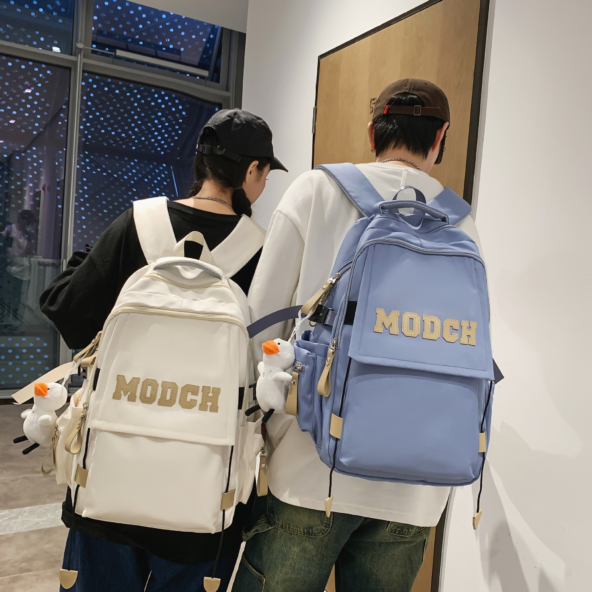 Large Capacity Bapa For Men And Women Designer Bag High School Students Korean Style Student Luxury Bag Bapa College Style School Bag Free Shipping