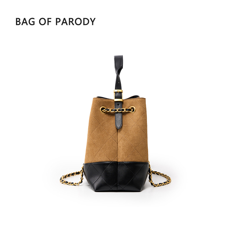 Bag For Parody Free shipping designer bags for womens Shoulder bags brown New large capacity diamond patterned embroidered vintage tote bag