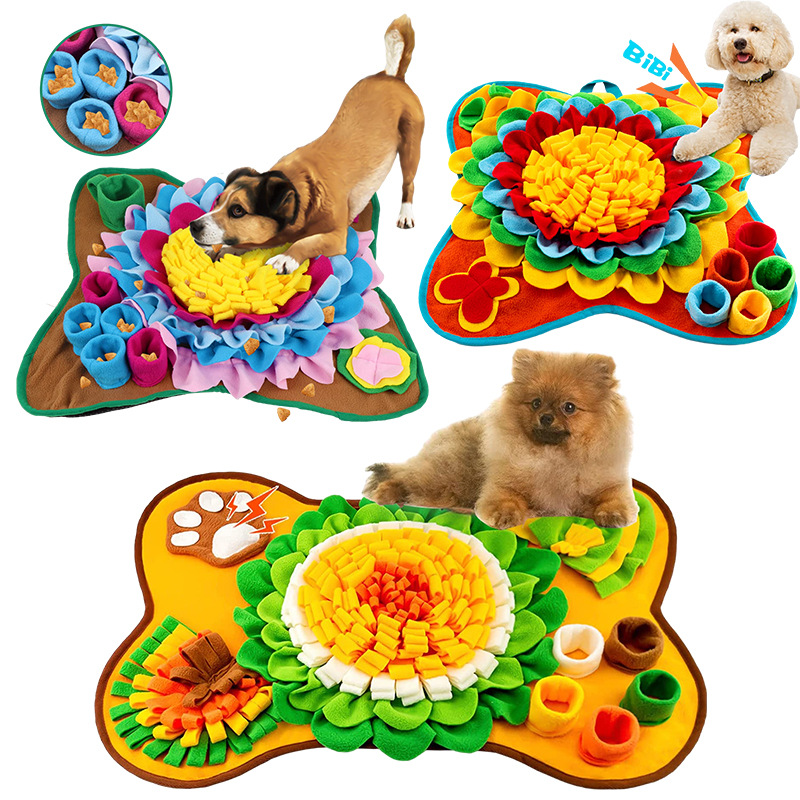 Dog Training Scent Toy Meal Tray - Enhance Focus & Intelligence with Sniffing Games