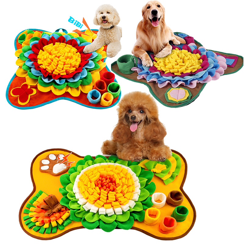 Dog Training Scent Toy Meal Tray - Enhance Focus & Intelligence with Sniffing Games