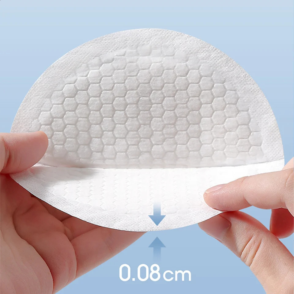 100PCS Breastfeeding Disposable Breast Nursing Pads Breathable Slim Super Absorbency Cotton Breast Pad Nurs250912