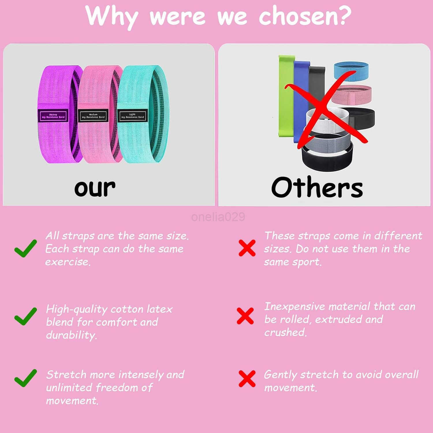 Resistance Bands for Working Out Resistance Bands 3 Set of Stretch Exercise Workout Bands for Booty Legs Booty Band for Yoga Starter Set Pilates Worki