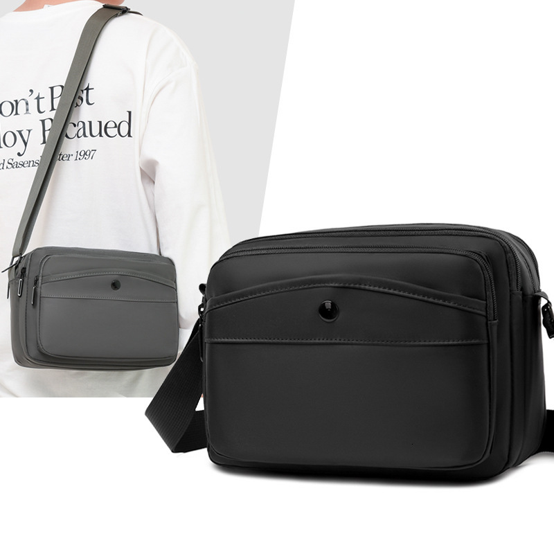 Men S Single Shoulder Bag New Fashion Trend Versatile Designer Bag Simple Free Shipping Nylon Crossbody Bag Luxury Bag Business Daily Commute Casual H