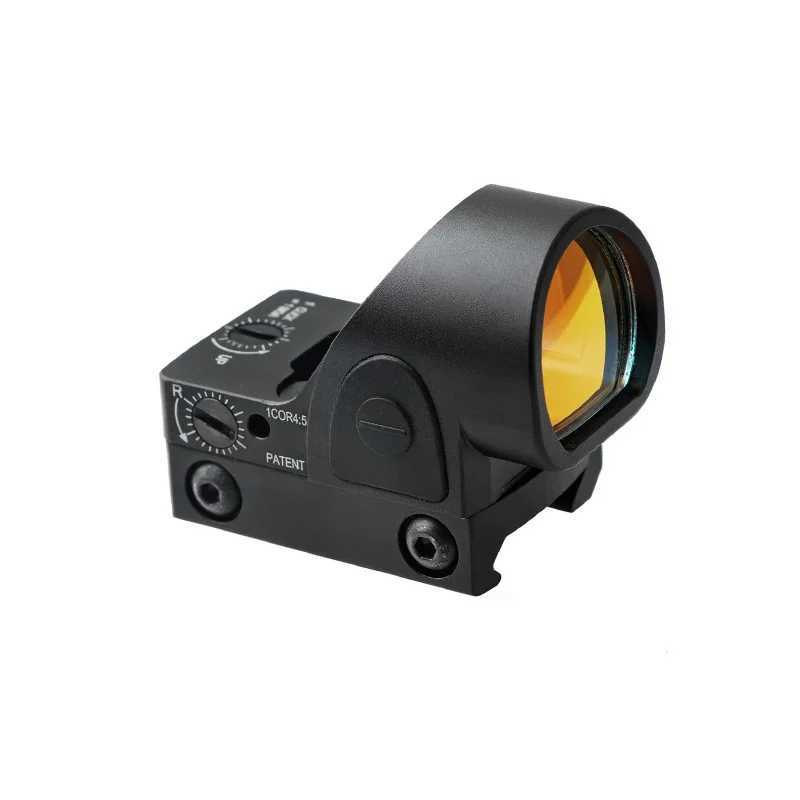 Adjustable Red Dot Sight Scope Red Dot Optics Riflescope Fit 20mm Rail Rifle Sight with Glock Rear Mount Base Weapon C250912