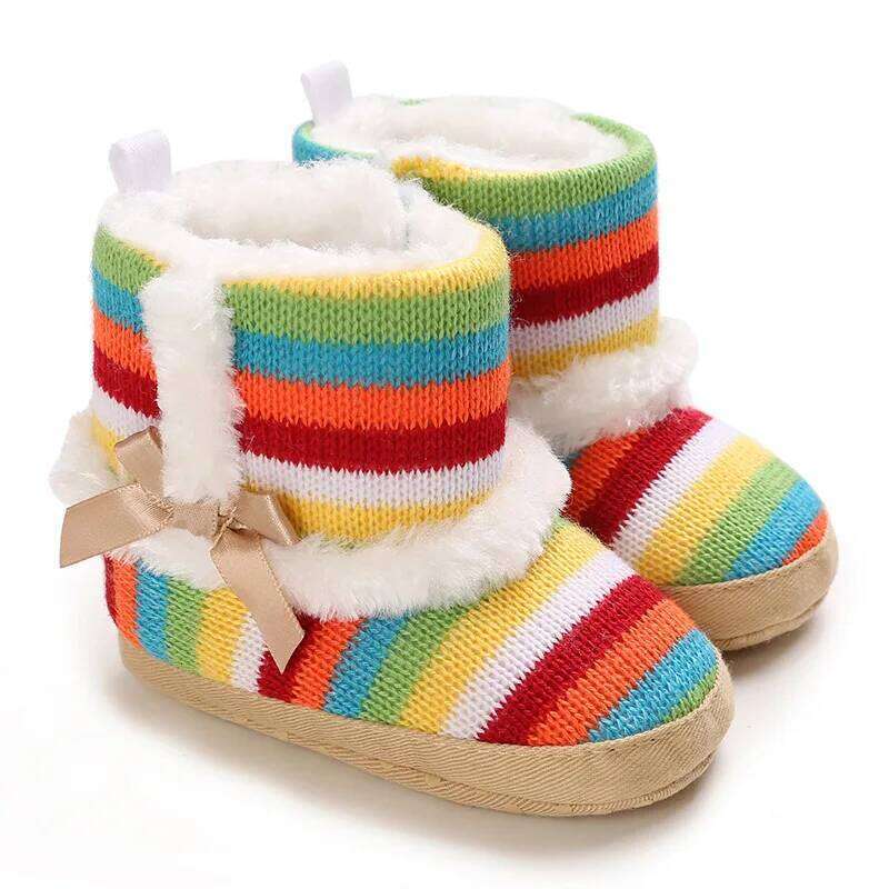 Baby Soft Soled Flat Toddler's First Step Protective Walking Shoes for Children 0-18 Months Comfortable Newborn Sh