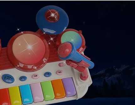 Baby clapping drum Baby toy clapping drum Childrens music 01 years old early education puzzle music drum Jazz drum C250912