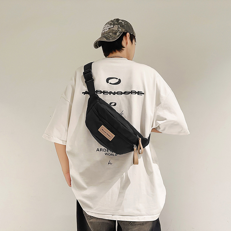 Waist Bag Outdoor Luxury Bag Casual Multi Layer New Large Designer Bag Capacity Oxford Cloth Crossbody Bag Free Shipping Fashion Sports Korean Style T