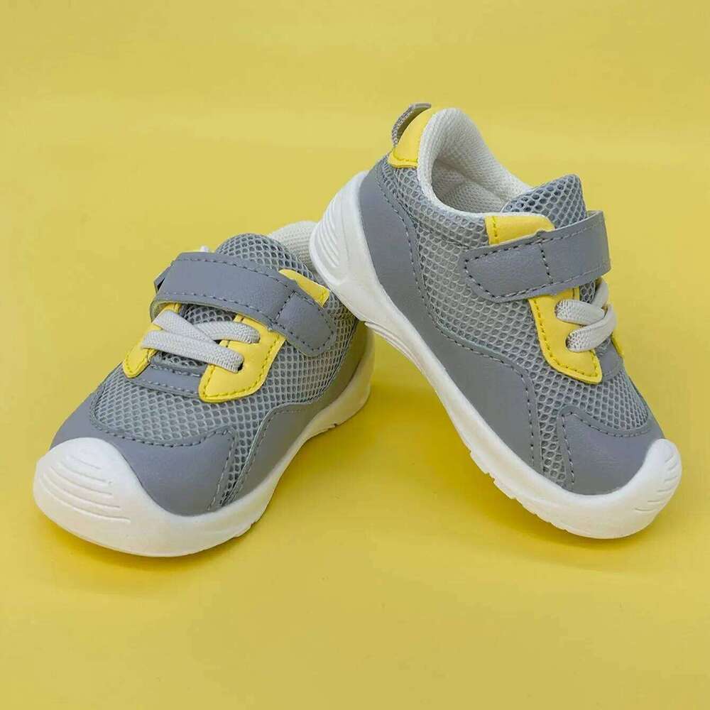 Boys Girls Casual Sneakers Breathable Anti-slip Colour Collision Infant and Toddler Outdoor Walking Shoes