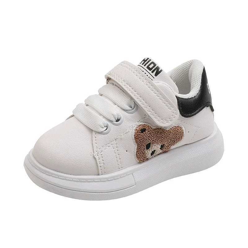 Fashion Cartoon Bear Baby Girls Boys Shoes SoftSole Outdoor Kids Shoes Comfortable Casual Children Leisure Sneakers Toddlers Y250912