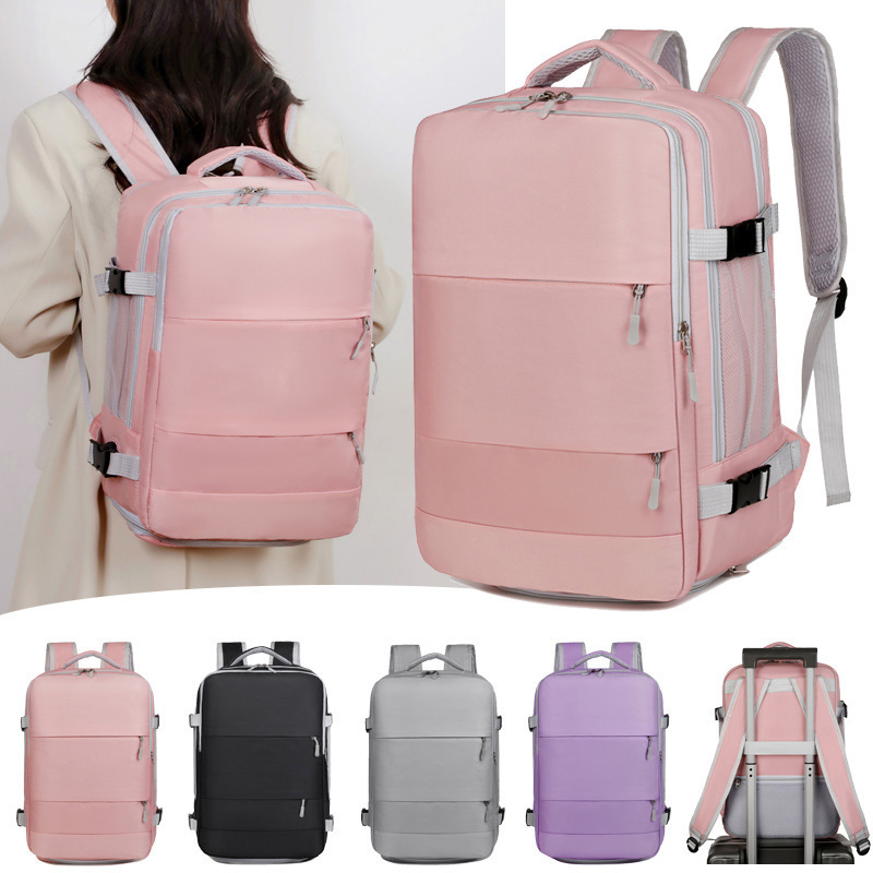 Short Trip Backpack Free Shipping Commuter Laptop Luxury Bag Gym Bag Large Capacity Shoe Compartment Backpack Can Designer Bag Paired With Trolley Cas