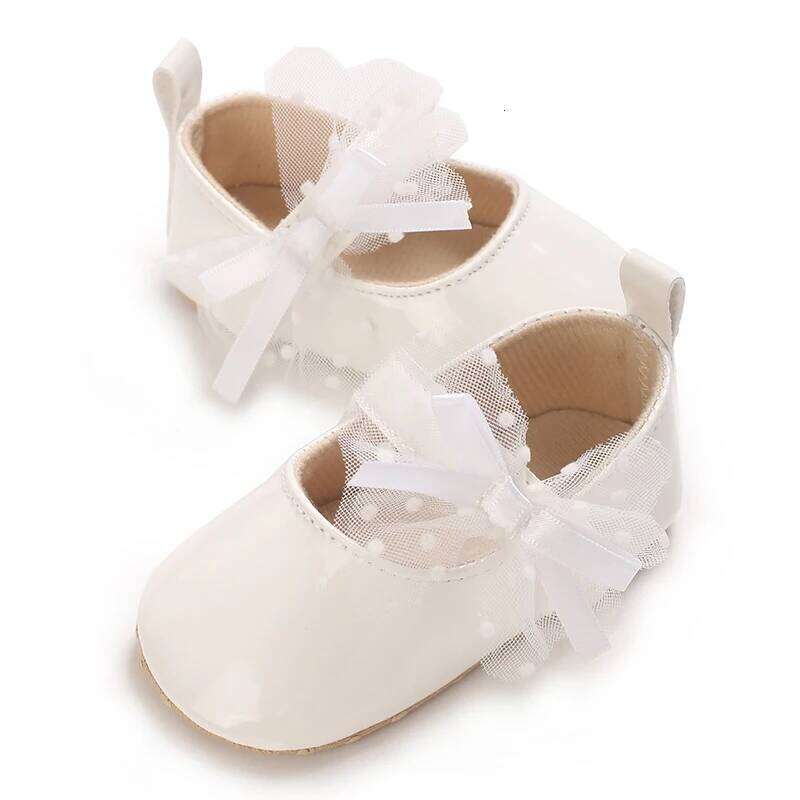 Baby Girls 0-18 Months First Walkers Soft Sole Princess Shoes Spring Autumn Cute Bow Comfortable