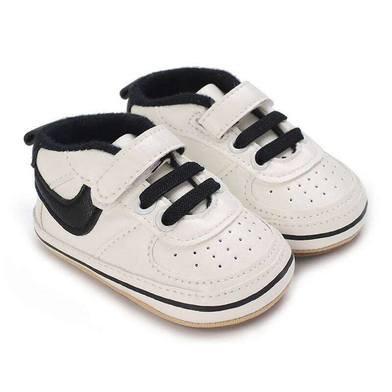 0-18M Fashion Classic Boys Girls' Spring and Autumn Rubber Sole Anti slip Casual Sports Shoes First Walking Shoe