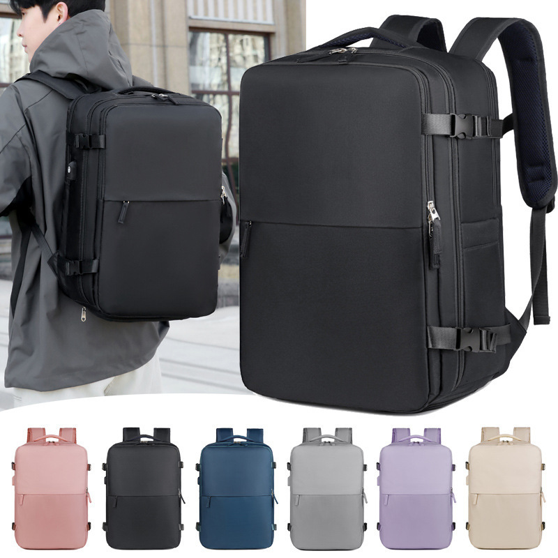 New Large Capacity Backpack High End Water Resistant Designer Bag Laptop Backpack Free Shipping Trendy Multifunctional Commuter Luxury Bag Business Ba