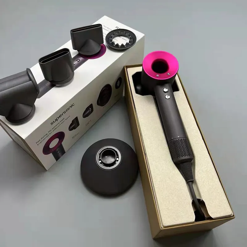 Designer Dryers 5 in 1 Highest configuration with gift box HD08 Hair Salon MuteHairdryer Designer Hair Care Electric Hair Drier Quick-dry Sa