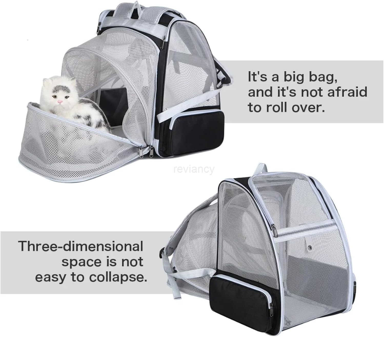 Cat Backpacks Carrier Backpack for Cats to Carry Airline Approved Pet Carriers for Small Dogs Dog Travel Backpack Carrier Kitten Backpack Carrier for 