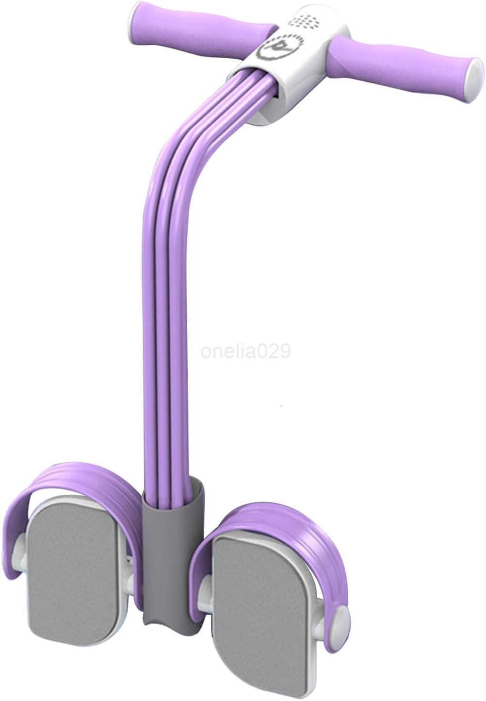 Multifunction Tension Rope6 Tube Elastic Yoga Pedal Puller Resistance BandPedal Puller Resistance RopeFitness Equipment for AbdomenWaistArmLeg Stret W