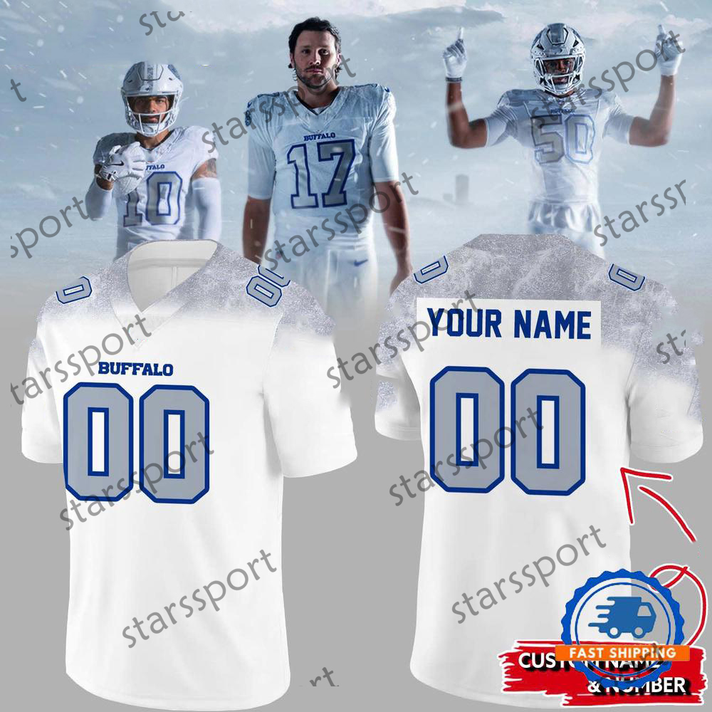 2025 Rivalries 17 Josh Allen Football Jerseys Diggs Knox Rousseau Davis Miller Elam Milano kelly cook Oliver Poyer Kincaid White Hamlin Embroidery Custom13