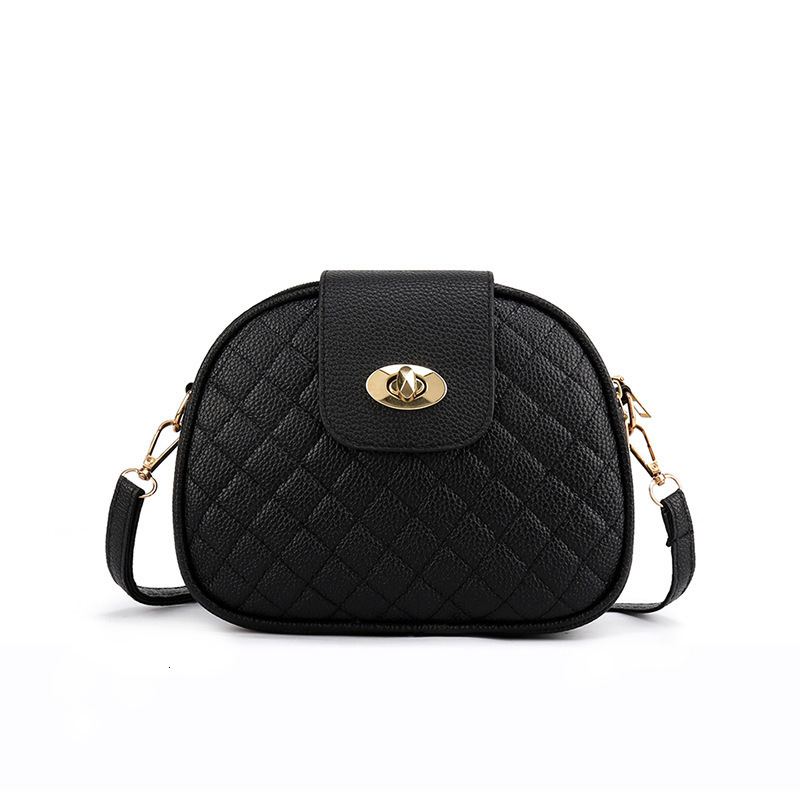 Women Lychee Pattern New Trendy Fashion Small Square Bag Luxury Bag Quilted Versatile Crossbody Bag Summer Fresh Free Shipping Single Designer Bag Sho