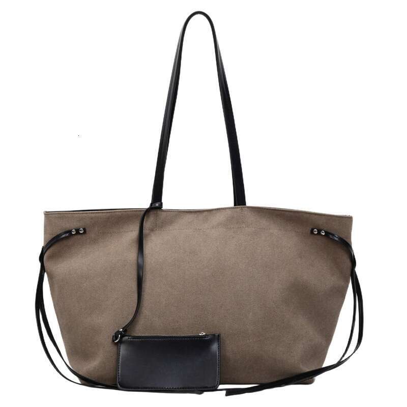 2025 New Unisex Fashion Casual Patchwork Canvas Bag Commuting Large Capacity Designer Bags Shoulder Handbag