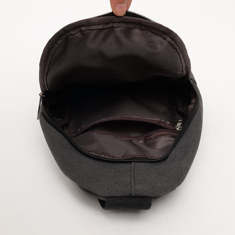 Free Shipping Men Chest Bag New Simple Water Resistant Canvas Retro Designer Bag Fashion Luxury Bag Backpack Large Capacity Wear Resistant Multi Layer