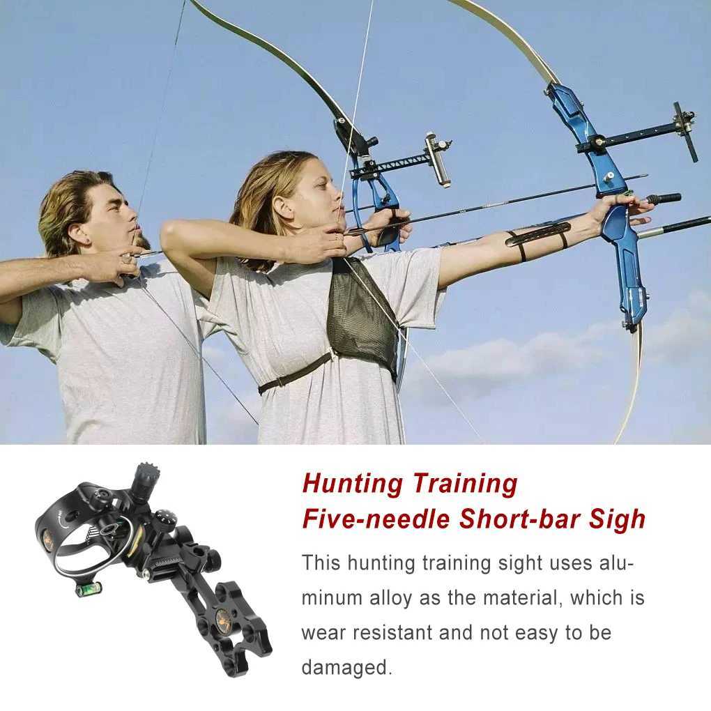 Hunting Practicing Sight with Adjustable Light Aluminum Alloy Shooting Sighting Accurate Aiming Tool Accessory Outdoor C250912