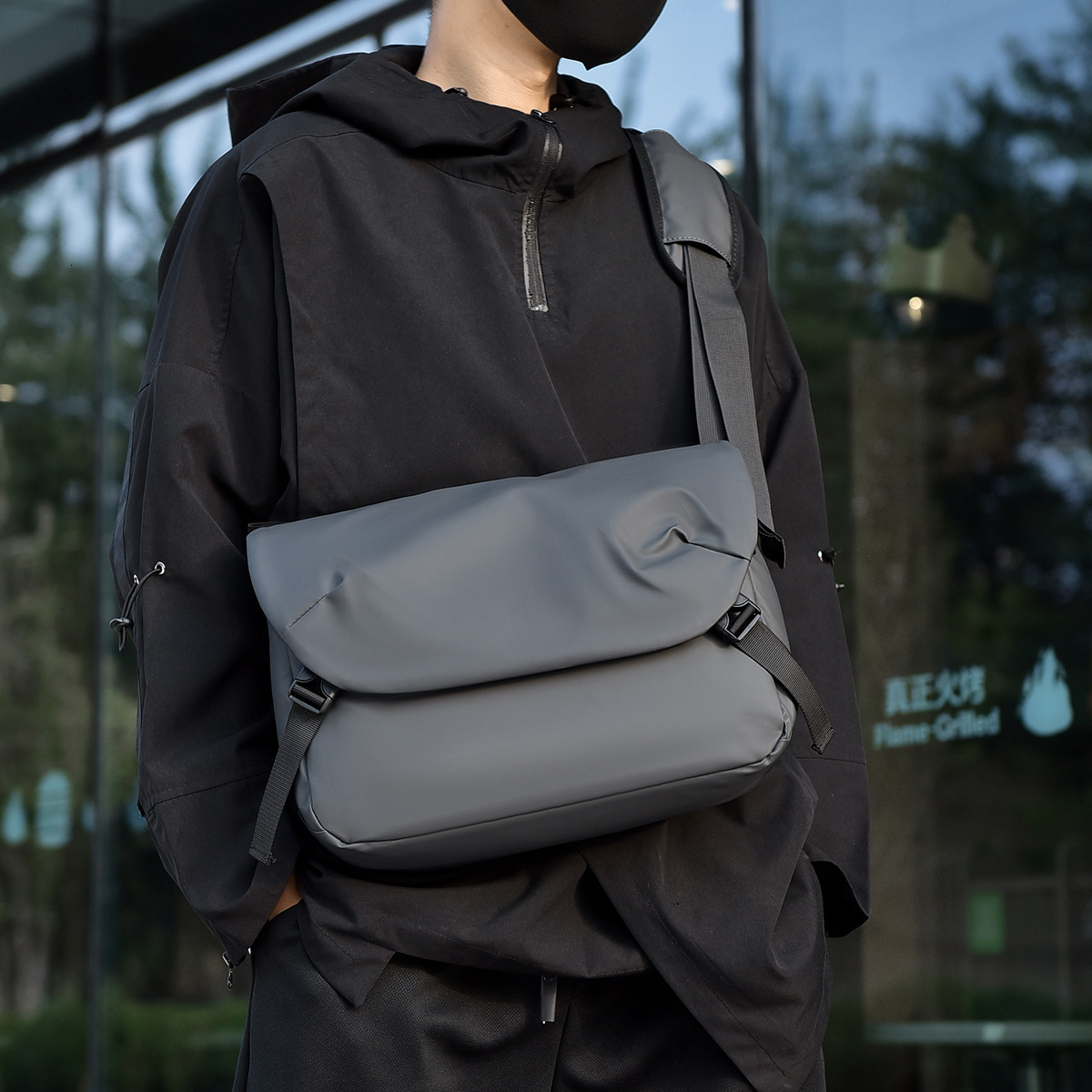 New Messenger Designer Bag Bag Trendy Men S Bag Shoulder Bag Large Capacity Waterproof Functional Free Shipping Crossbody Bag Multifunctional Luxury B