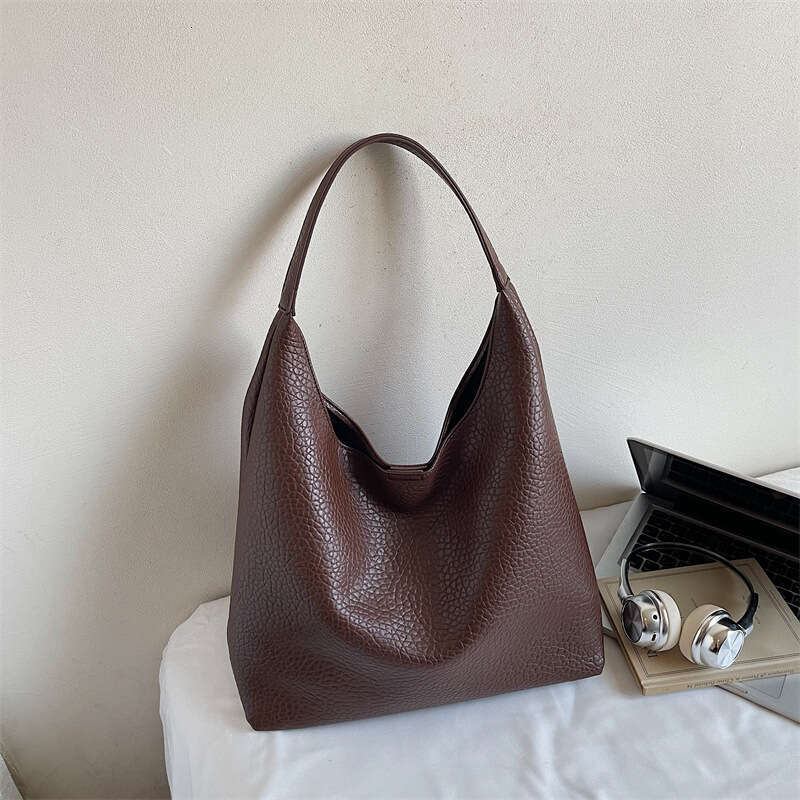Textured Commuter Handbag 2025 New Fashion Single Shoulder Underarm Tote Designer Bags Women's Bag