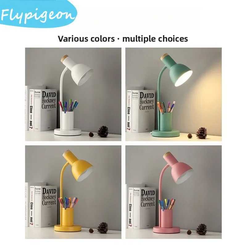 Nordic Ins Style Modern Minimalist Desk Lamp Bedroom Bedside Reading Eye Protection Night Light Home Decor Lighting C251122