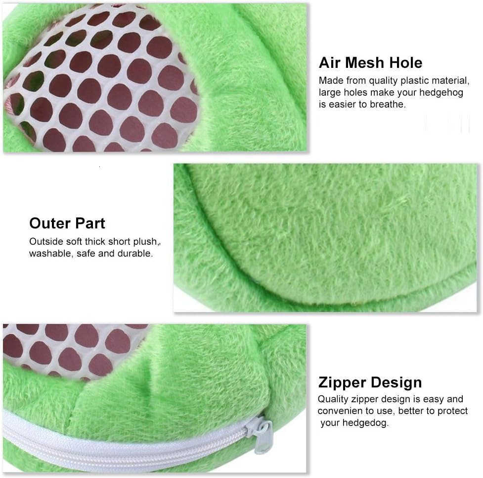 1 PCS Portable White Mesh African Hedgehog Hamster Breathable Pet Dog Carrier Bags Handbags Puppy Cat Travel Backpack S White Mesh GreenW250912