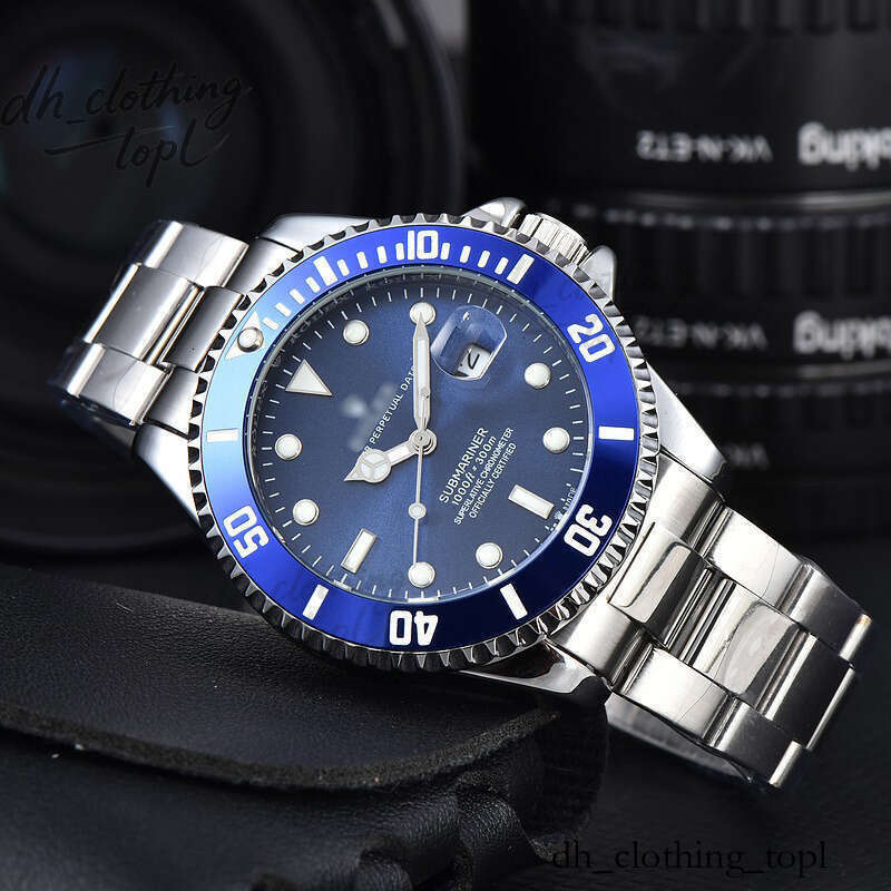 Roleex Watch Quartz Watch Men Watch Designer White Gold Reloj Orologio Shock-resistant Waterproof Roolex Montres Business Lightweight and Comfortable add