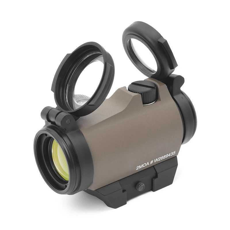 New Evolution Gear 2MOA Red Dot Reflex Sight 1x20m for Hunting Airsoft Rifles with Basic Mounts Full Markings C250912