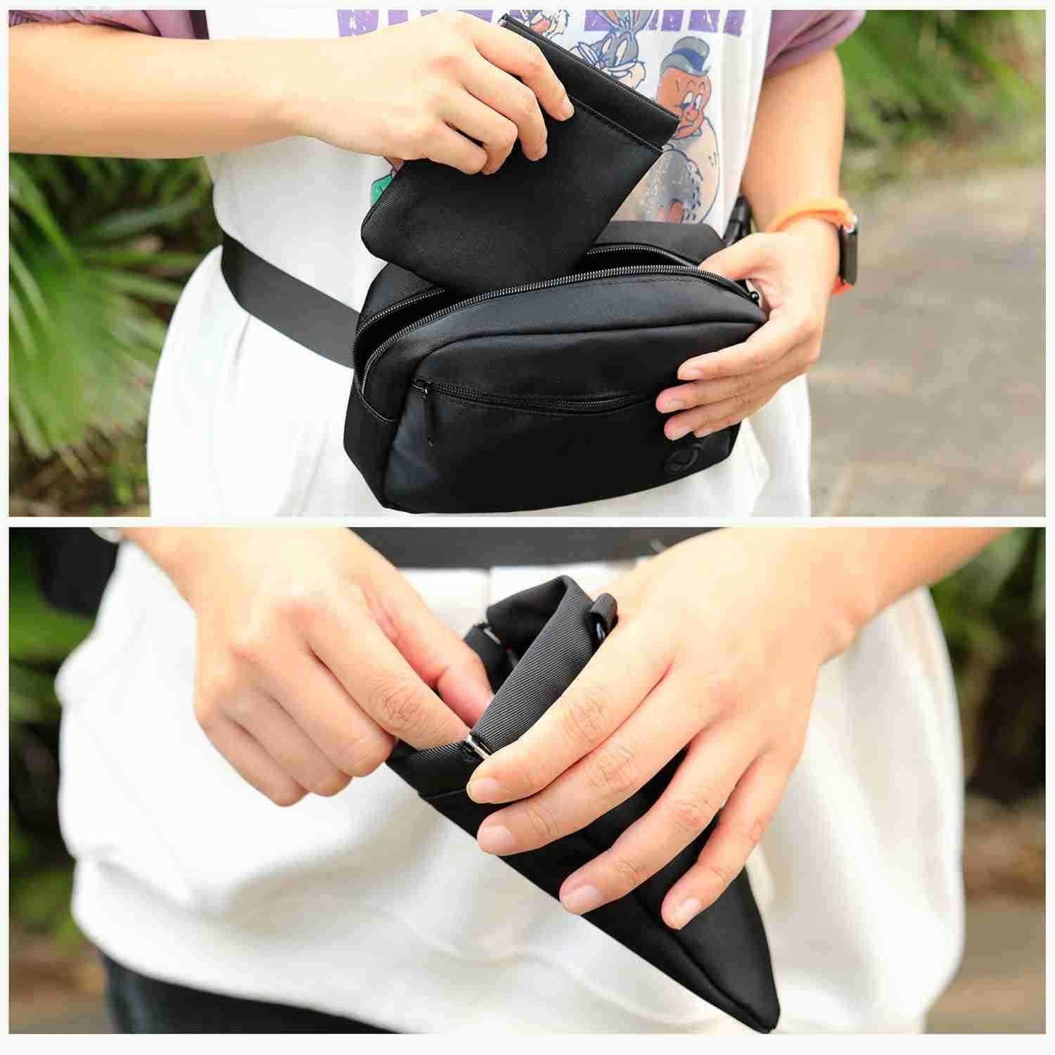 Dog Treat Pouches for Pet Training Treat Bag Dog Walking Fanny Pack with Carabiner Builtin Poop Bag Dispenser Reuse Dog Poop Holder Puppy Pet Treat Wa