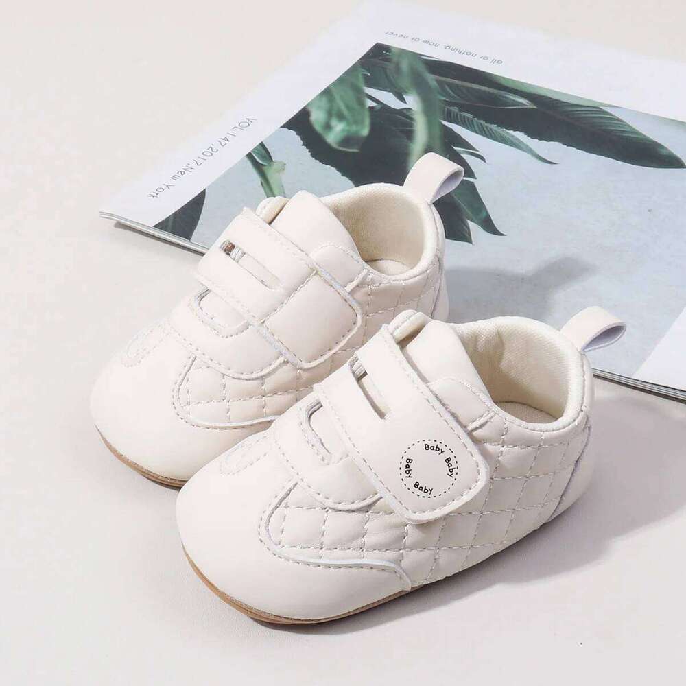 Spring Autumn Baby Boys And Girls First Walking Toddler Shoes With PU Leather and TPR Sole