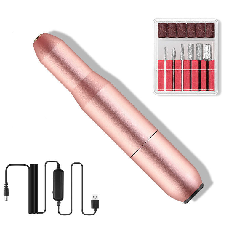 Professional Electric Nail Drill Machine Set Portable Manicure Mill Equipment Removing Dead Skin For Home Salon Nail Care