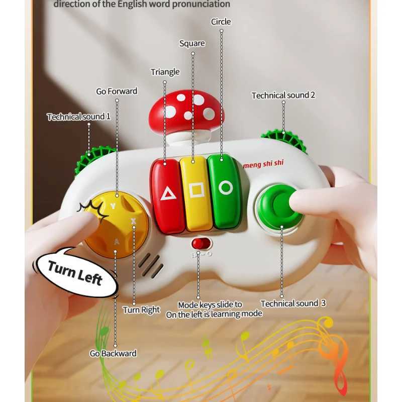 Plastic Finger Baby Piano Multifunction Puzzle Simulation Mushroom Game Gamepad Kid Learning Machines Music Early Education Toys C2509121