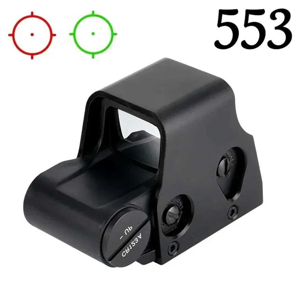 553 558 551 Collimator Tactical Red Dot Sight Holographic Reflex Collimator Scope for Airsoft Hunting Rifles C250912