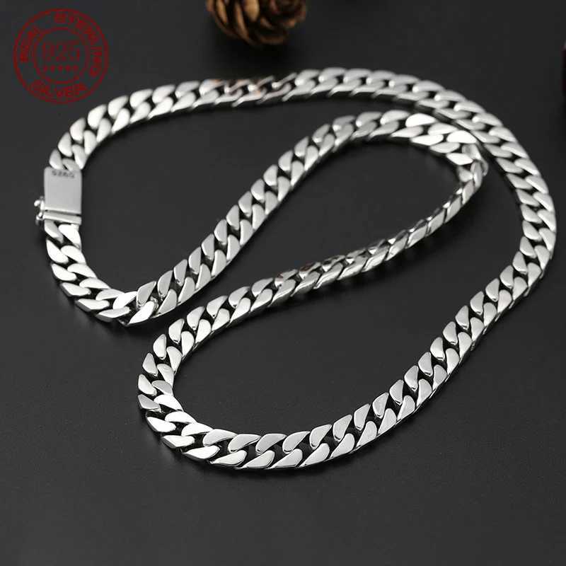 Factory Pr 100 S925 Sterling Silver Miami Hiphop Cuban Trend Clavicle Chain Necklace for Man Women Boyfriends JewelryXJ250912