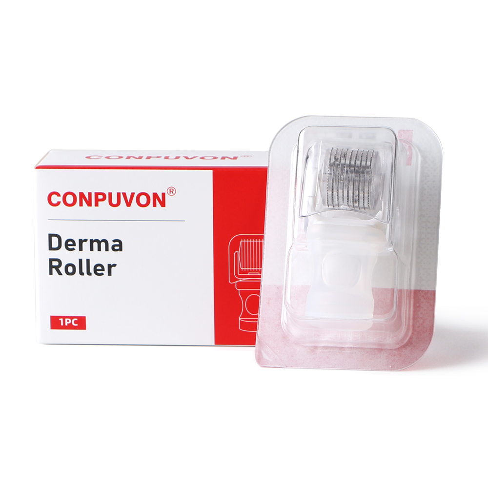 Conpuvon Precision Microneedling Device Hydra Roller with Direct Serum Vial Attachment for Skin Care