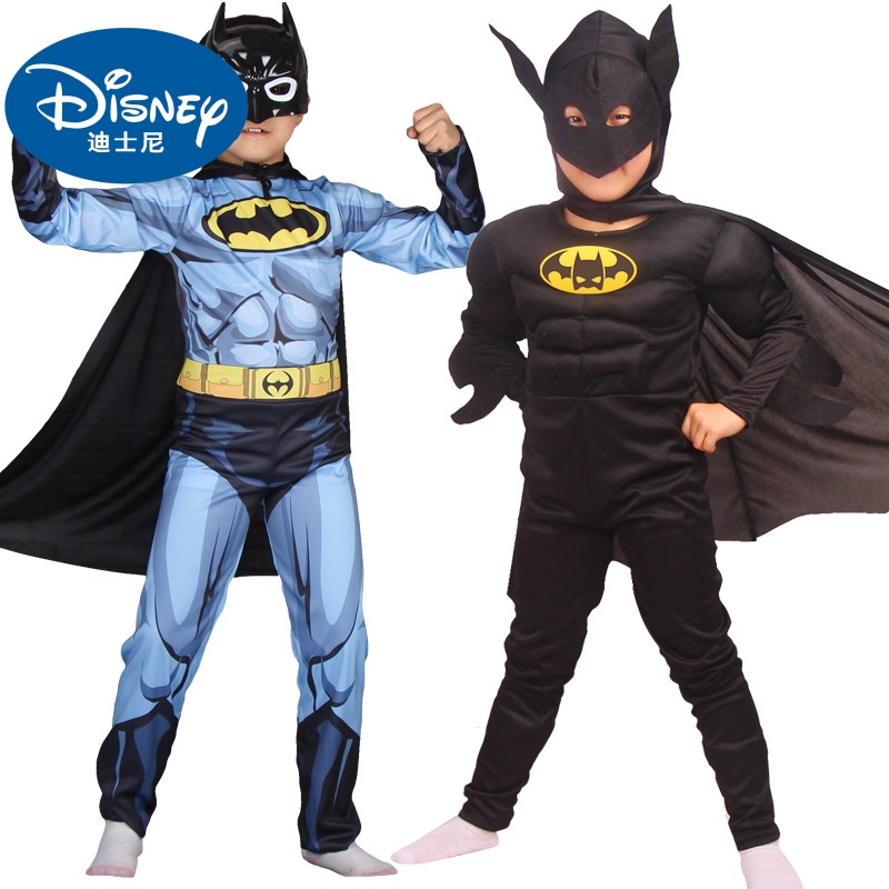 Disney Halloween boys' children's anime character cosplay costume super hero warrior superman jumpsuit dress up Halloween costume designer k