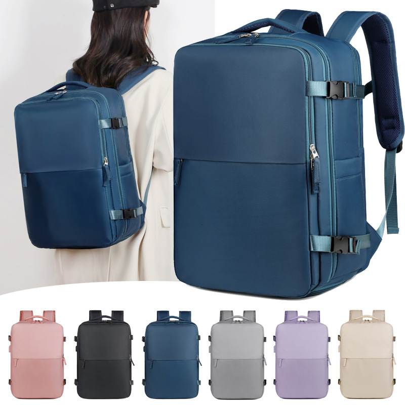 New Large Capacity Backpack High End Water Resistant Designer Bag Laptop Backpack Free Shipping Trendy Multifunctional Commuter Luxury Bag Business Ba