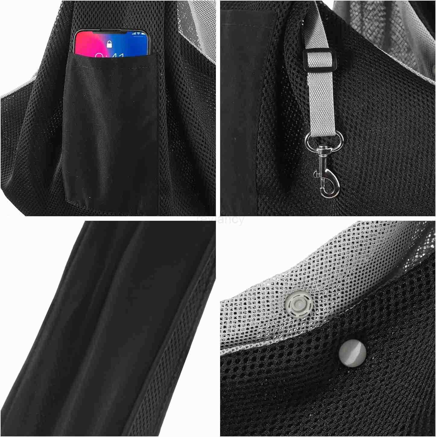 Dog Carrier Cat Carrier Pet Sling Bag Small Dog Pouch Bag HandsFree Crossbody Pet Carrier for Puppies Cat Below 13lbsW250912