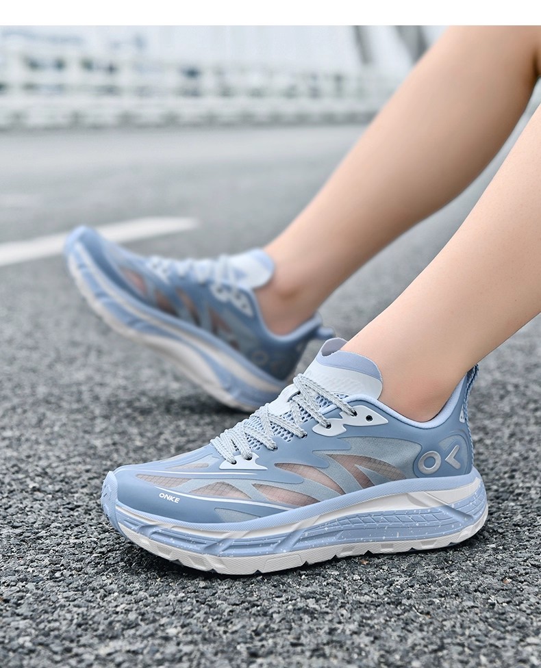 ONKE Women's Jogging Autumn New Mesh Breathable Couple Sports Soft Sole Shock Absorption Retro Casual Shoes for Men