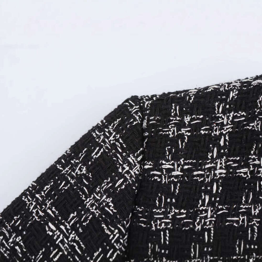 DHEssentials Spring New Dress Women's Fashion Simple Tweed Stylish Chanel Style Design Niche